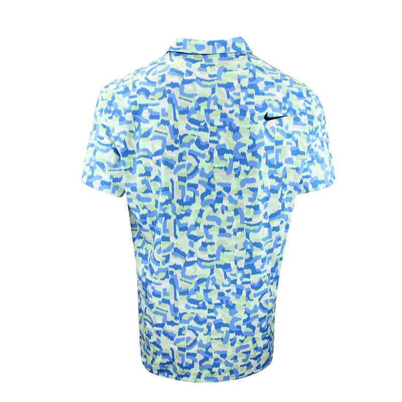 NIKE Tour Confetti Men's Polo (Light Photo Blue)