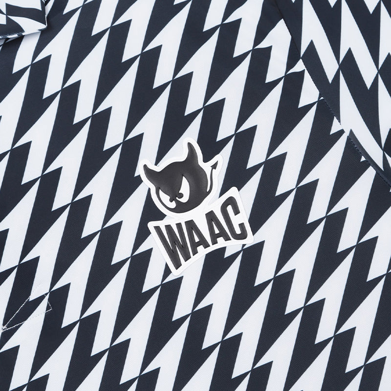 WAAC Korea Player's Edition Arrow Print Men's Polo (Black)