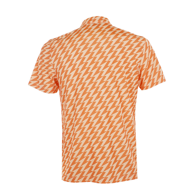 WAAC Korea Player's Edition Arrow Print Men's Polo (Orange)