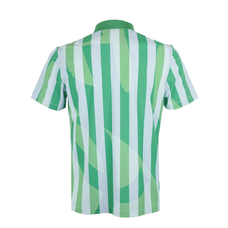 WAAC Korea Vertical Print Men's Polo (Green)