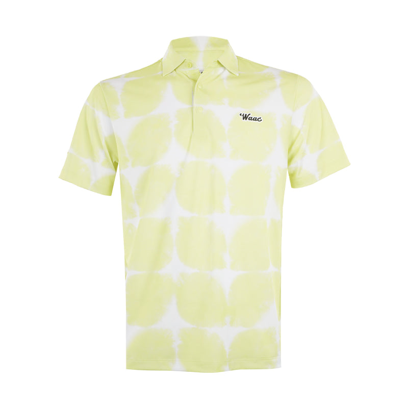 WAAC Korea Lemon Print Men's Polo (Yellow/White)
