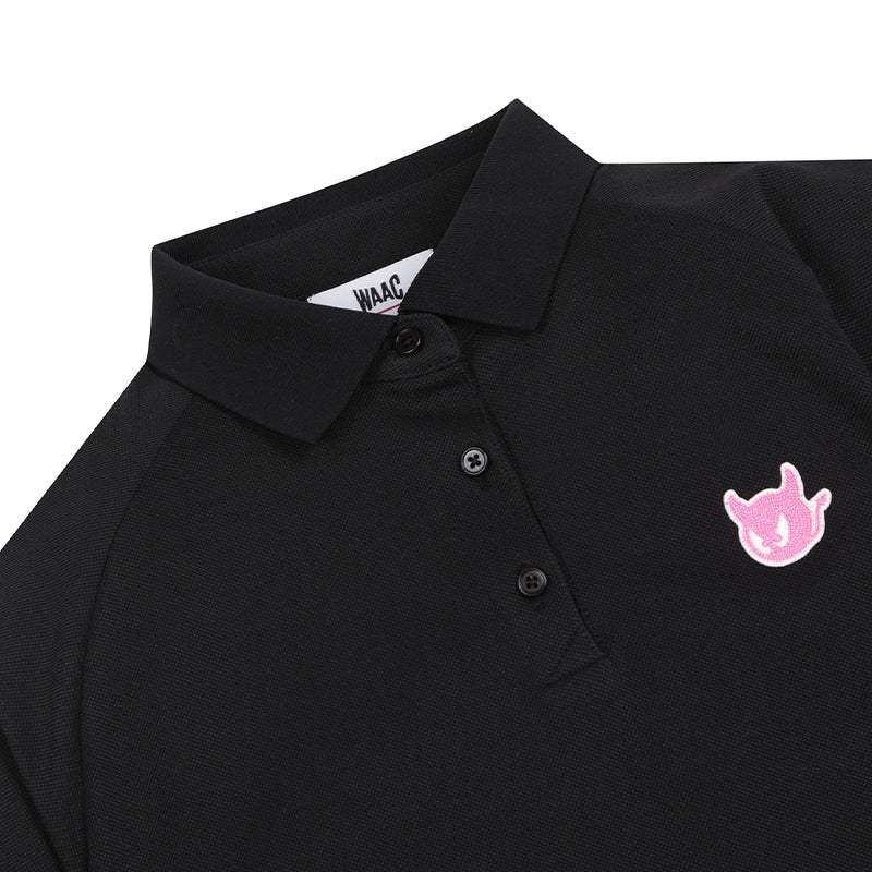 WAAC Korea Waacky Pique Women's Polo (Black)