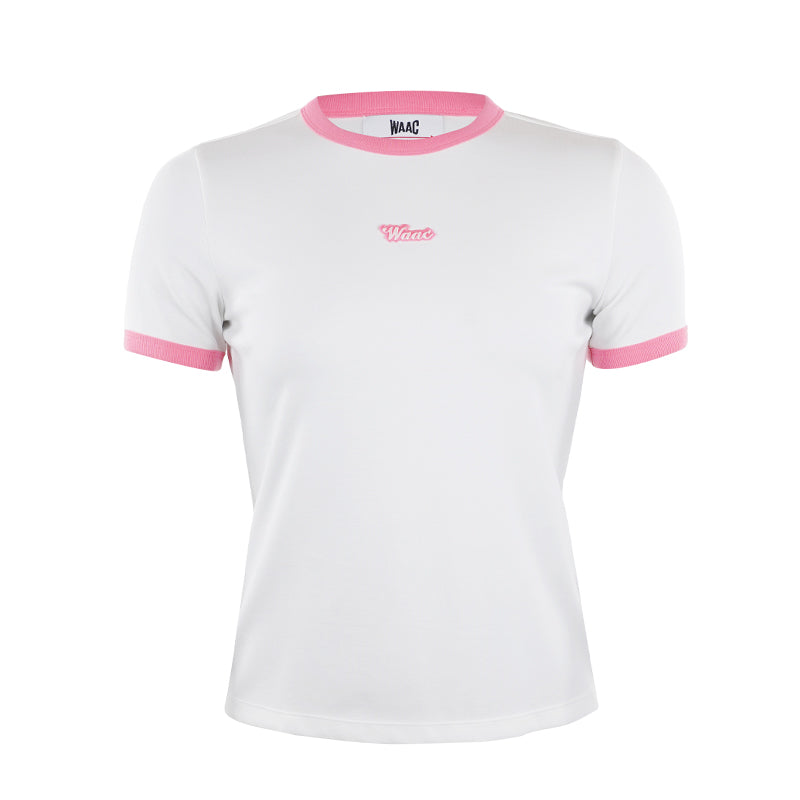 WAAC Korea Crew Women's T-Shirt (White/Pink)