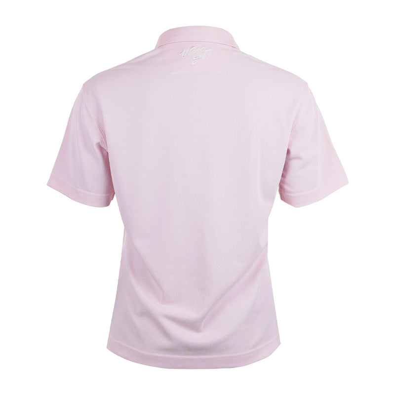 WAAC Korea The Original Illusion Waacky Loose Fit Women's Polo (Pink)