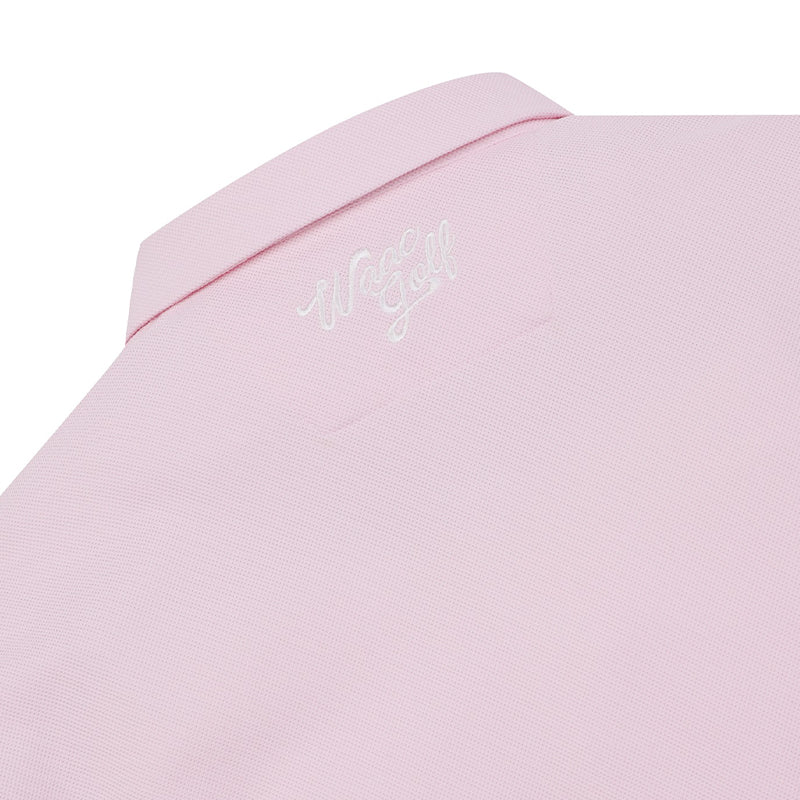 WAAC Korea The Original Illusion Waacky Loose Fit Women's Polo (Pink)