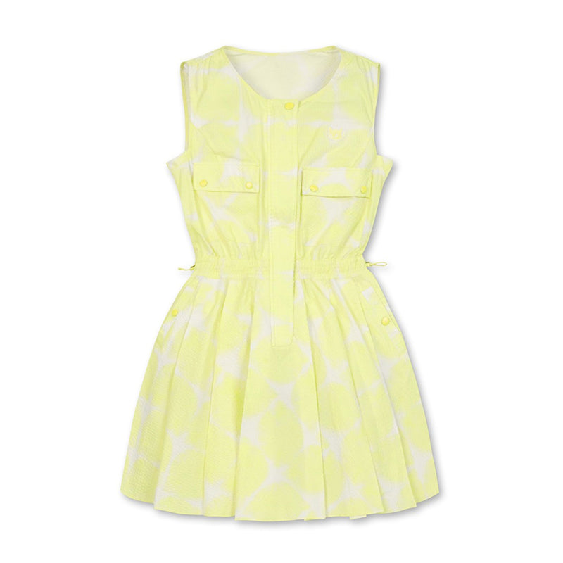 WAAC Korea Seersucker Dress (Yellow)