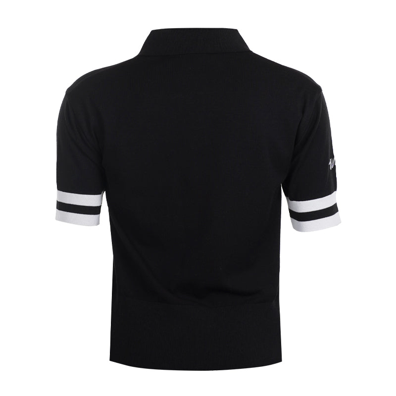 WAAC Korea Knit Women's Polo (Black)