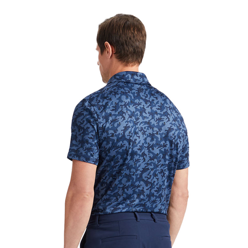GFORE Mapped Camo Men's Jersey Polo (Twilight)