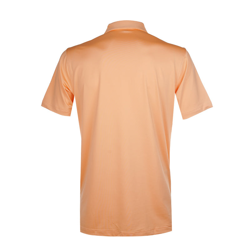 PETER MILLAR Solid Performance Jersey Men's Polo (Orange Nectar)
