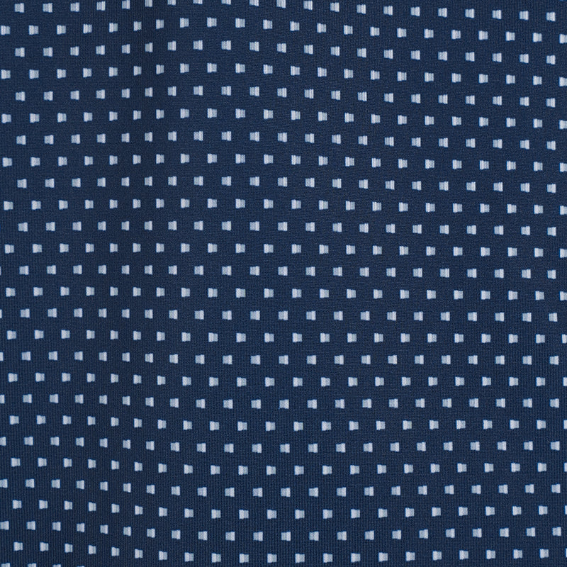 CUTTER & BUCK Pike Eco Shadow Check Print Men?s Polo (Navy)