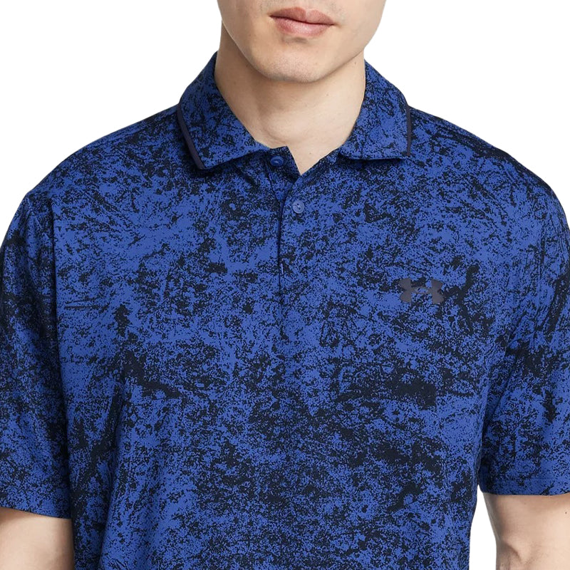 UNDER ARMOUR Iso-Chill Edge Men's Polo (Tech Blue/Navy)