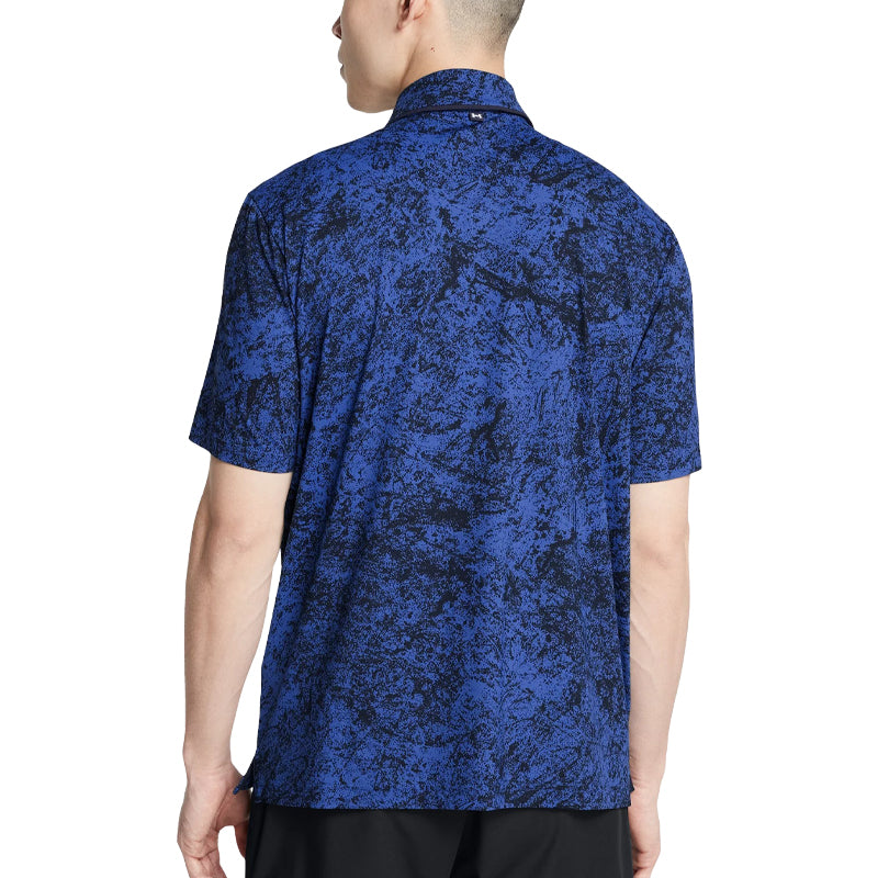 UNDER ARMOUR Iso-Chill Edge Men's Polo (Tech Blue/Navy)