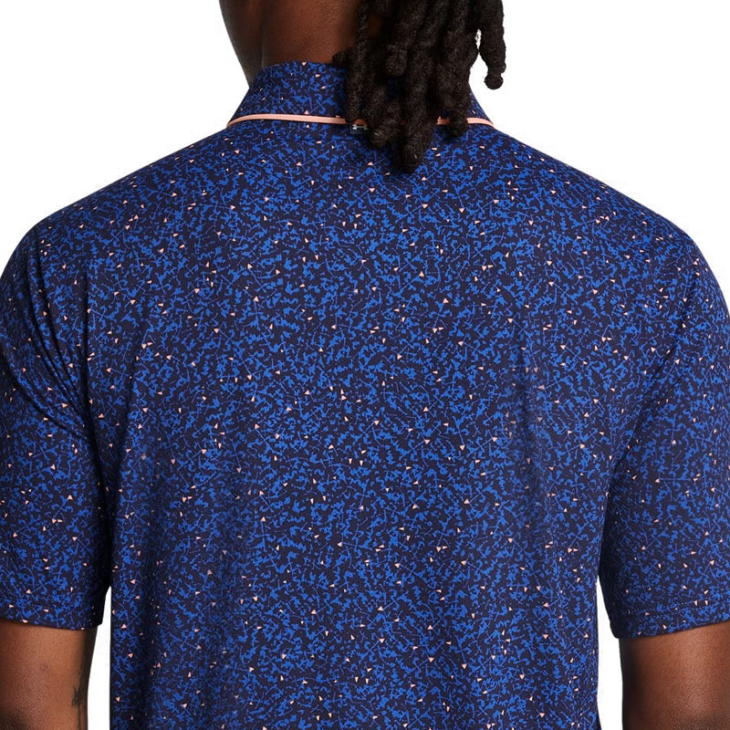 UNDER ARMOUR Iso-Chill Edge Men's Polo (Blue/Orange)