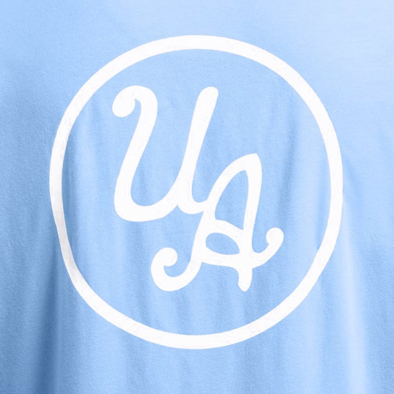 UNDER ARMOUR Golf Script Wordmark Men's T-Shirt (Horizon Blue)