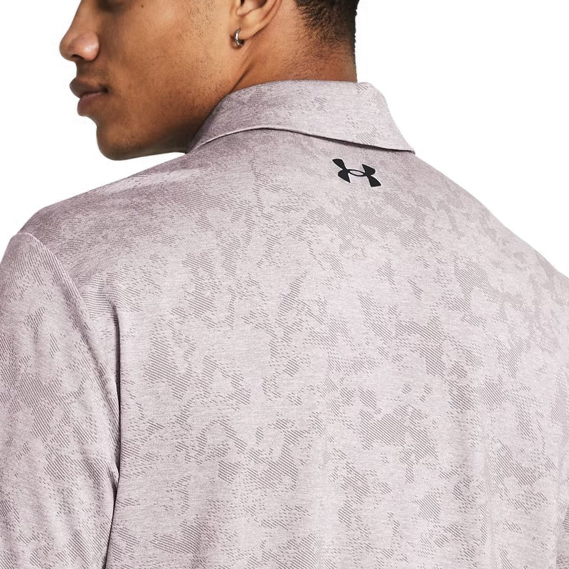 UNDER ARMOUR Playoff 3.0 Line Jacquard Men's Polo (Tetra Grey)