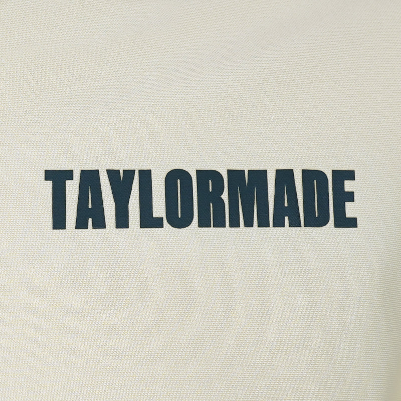 TAYLORMADE Color Block Men?s Polo (Cream)