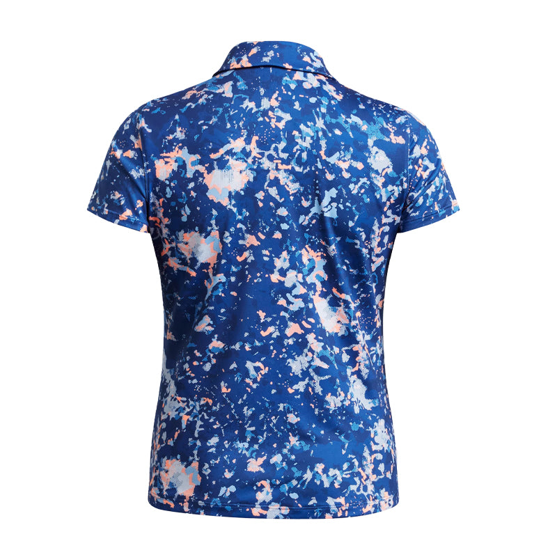 UNDER ARMOUR Playoff 3.0 Printed Women's Polo (Tech Blue)