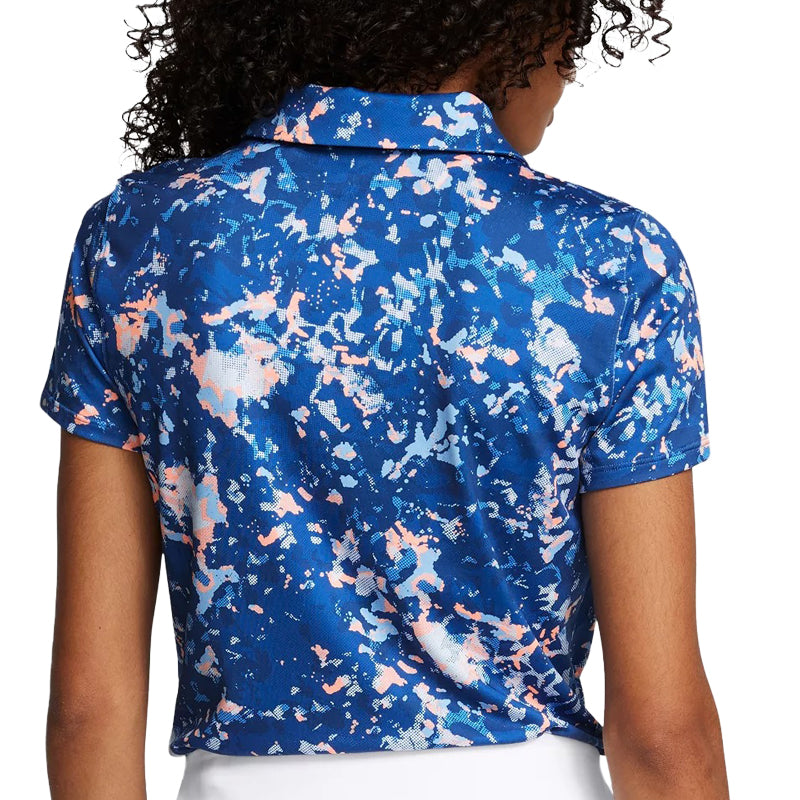 UNDER ARMOUR Playoff 3.0 Printed Women's Polo (Tech Blue)