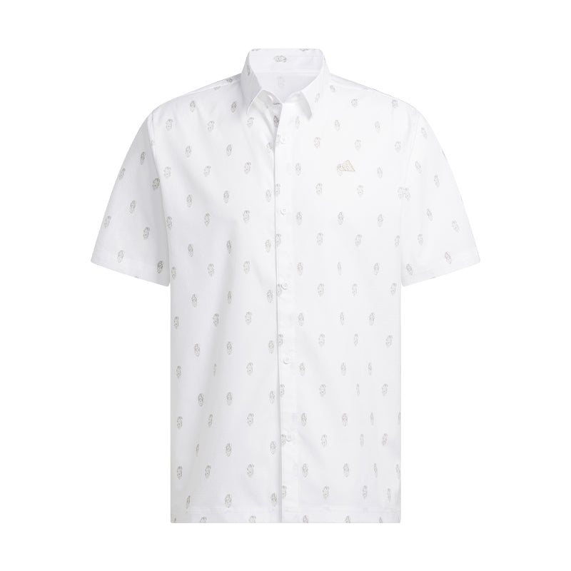 ADIDAS Go-To Resort Button Down Men?s Polo (White)