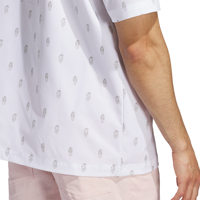 ADIDAS Go-To Resort Button Down Men?s Polo (White)