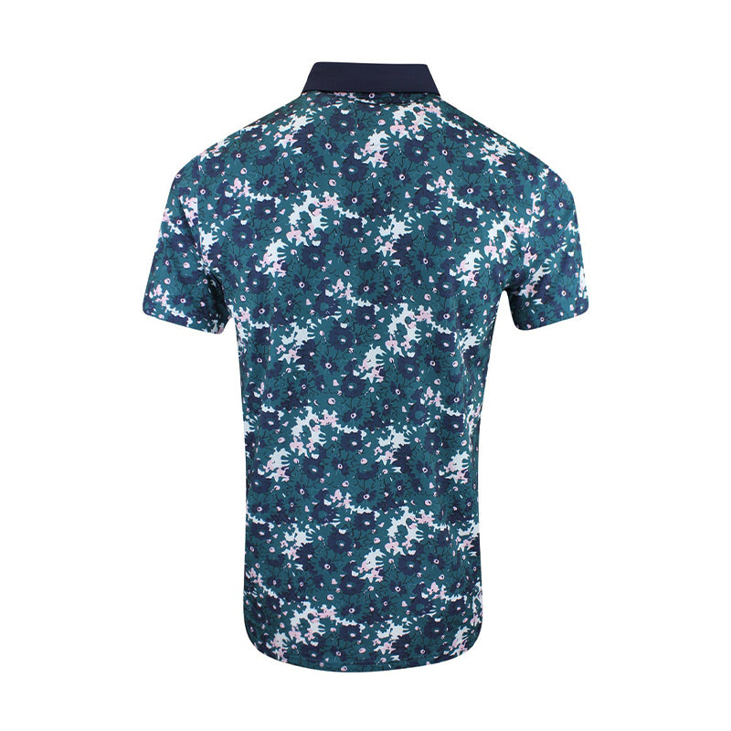 PUMA x Arnold Palmer Floral Men's Polo (Cold Green)
