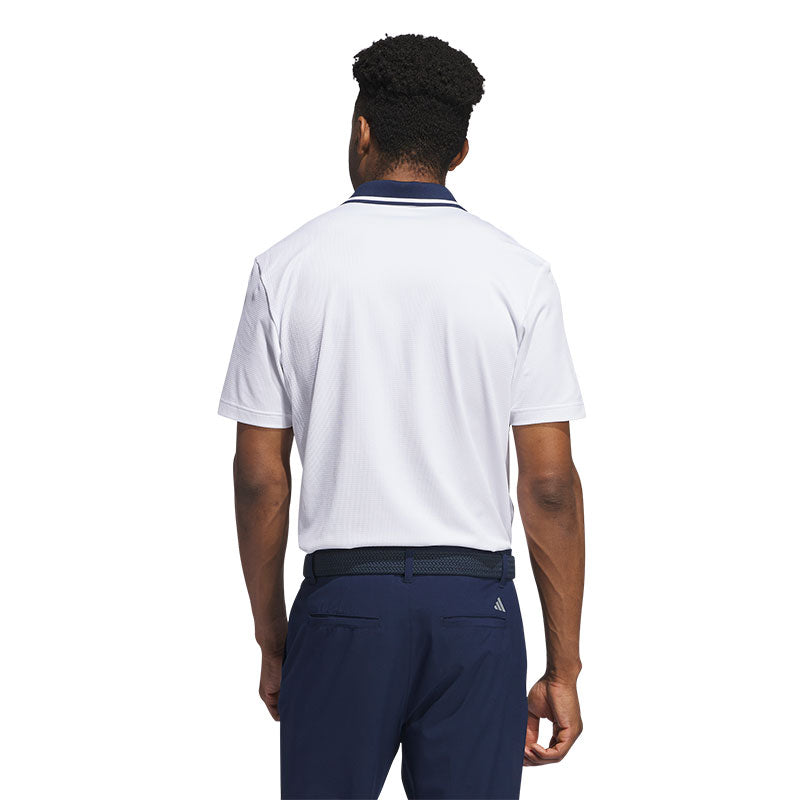 ADIDAS Ultimate365 Tour TWISKNIT Men's Polo (White)