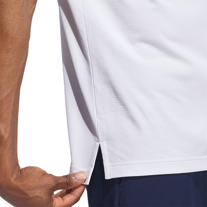 ADIDAS Ultimate365 Tour TWISKNIT Men's Polo (White)