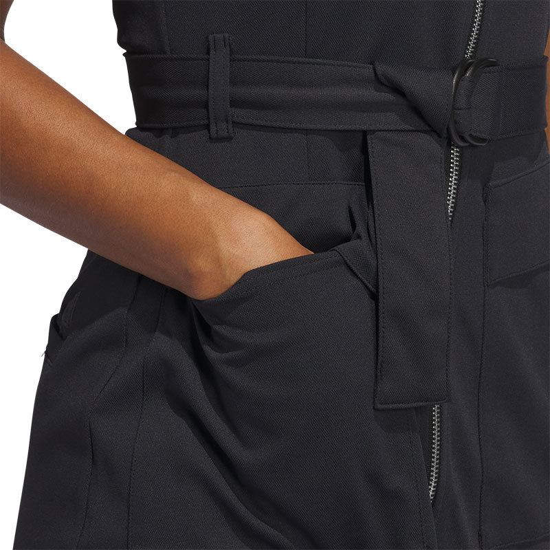 ADIDAS Go-To Zip Dress (Black)
