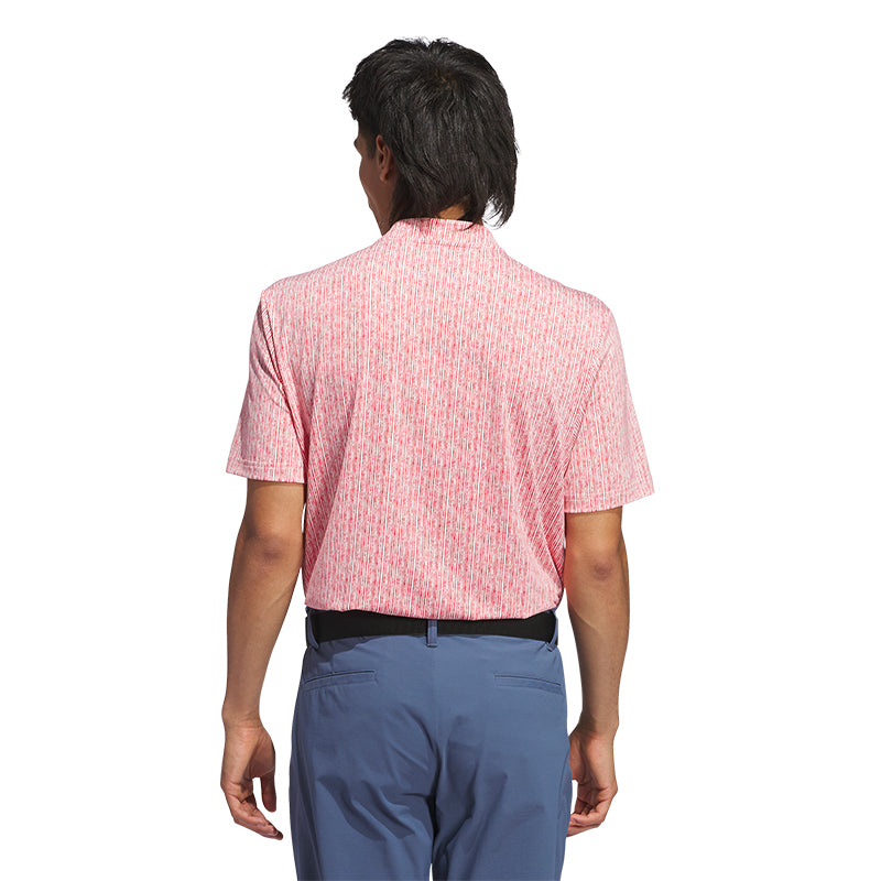ADIDAS Ultimate365 Printed Men’s Polo (Pink)