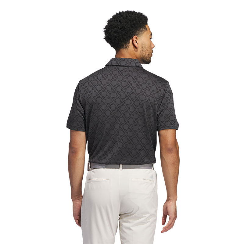 ADIDAS Ultimate365 Tour HEAT.RDY Men's Jacquard Polo