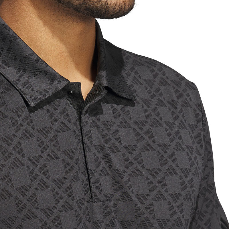 ADIDAS Ultimate365 Tour HEAT.RDY Men's Jacquard Polo