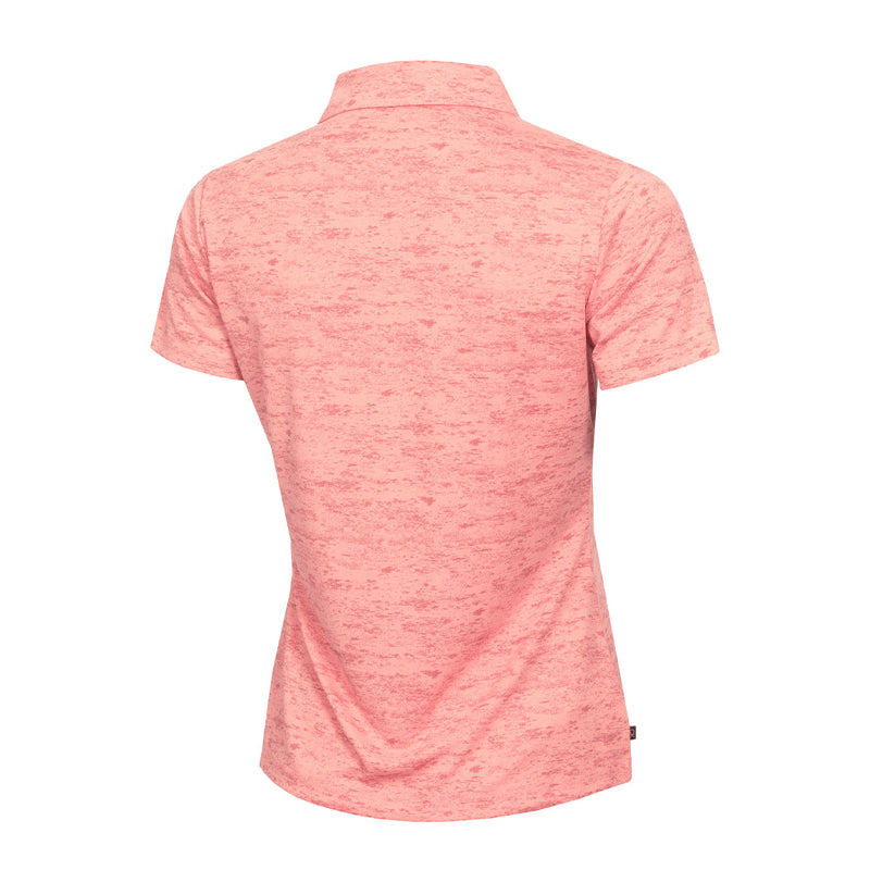 CALVIN KLEIN Slate Printed Women's Polo (Coral Almond)