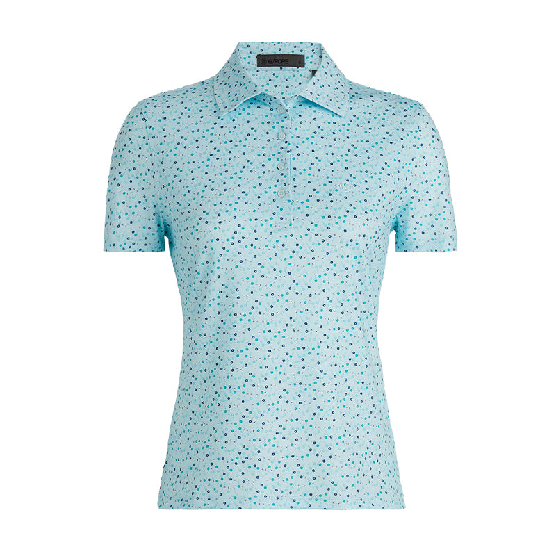 GFORE Aye Poppy Tech Jersey Women's Polo (Daybreak)