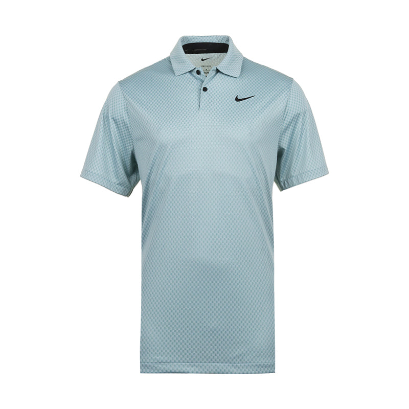 NIKE Tour Jacquard Men's Polo (Denim Turqoise)