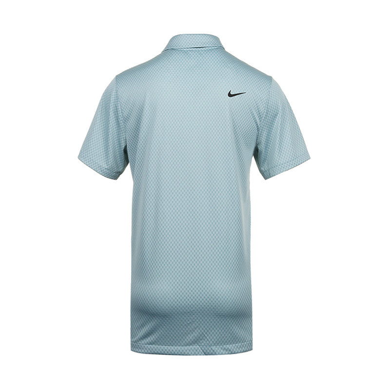 NIKE Tour Jacquard Men's Polo (Denim Turqoise)