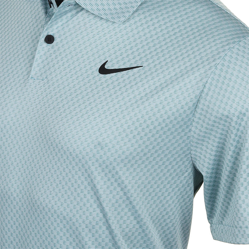 NIKE Tour Jacquard Men's Polo (Denim Turqoise)