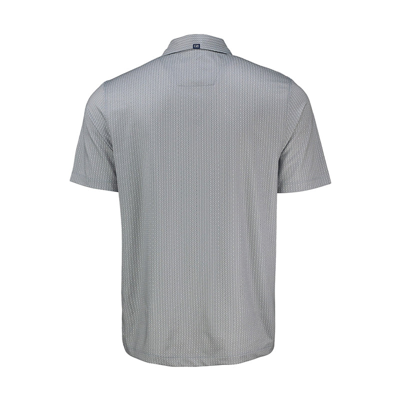 CUTTER & BUCK Pike Eco Shadow Check Print Recycled Men?s Polo (Polished)
