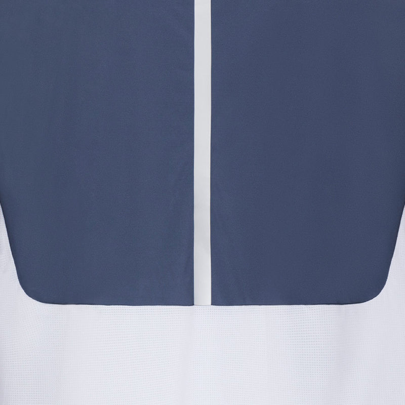MANORS Frontier Men's Quarter Zip Polo (Navy)