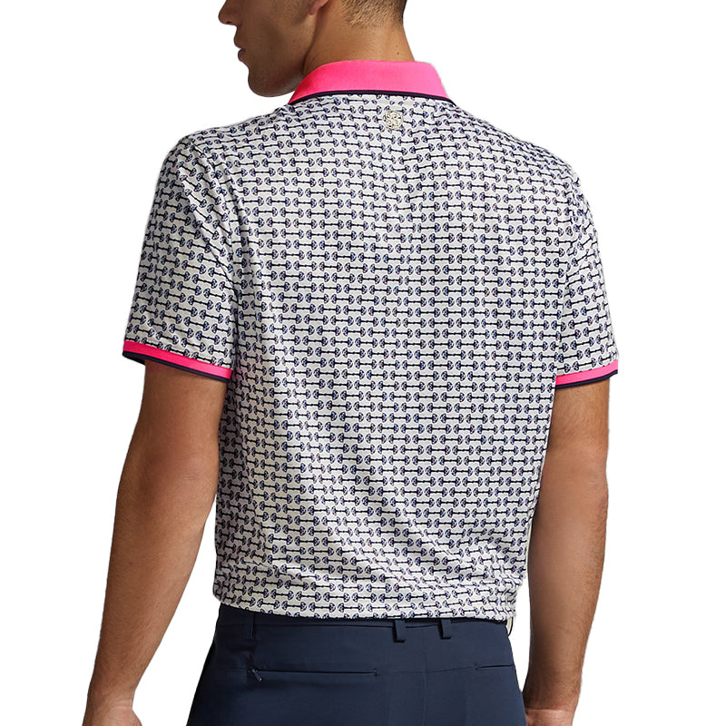 GFORE G Link Tech Jersey Men's Polo (Stone)
