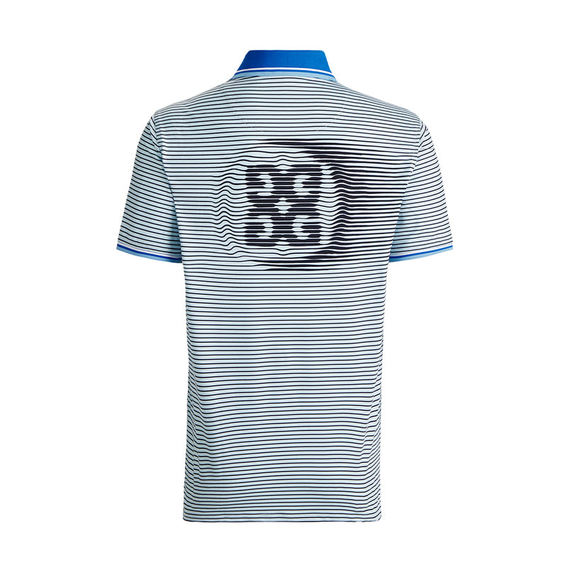 GFORE Circle G's Glitch Tech Jersey Men's Polo (Daybreak)