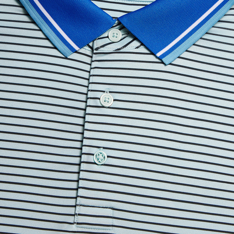GFORE Circle G's Glitch Tech Jersey Men's Polo (Daybreak)