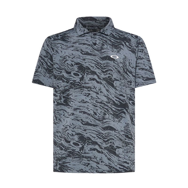OAKLEY Duality Jacquard Men’s Polo (Black/Grey)