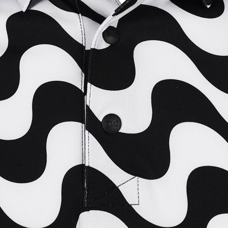 WAAC x Iron Heads Wave Waacky Men's Polo (Black)