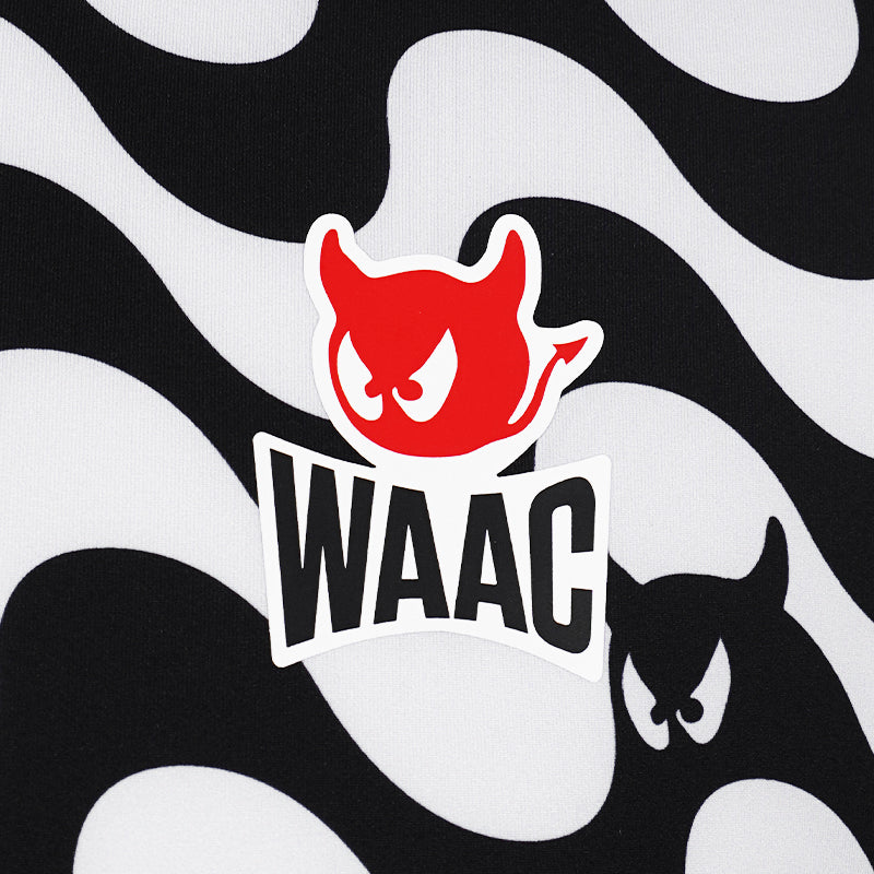 WAAC x Iron Heads Wave Waacky Men's Polo (Black)