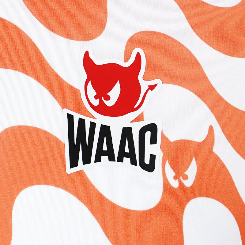 WAAC x Iron Heads Wave Waacky Men's Polo (Orange)