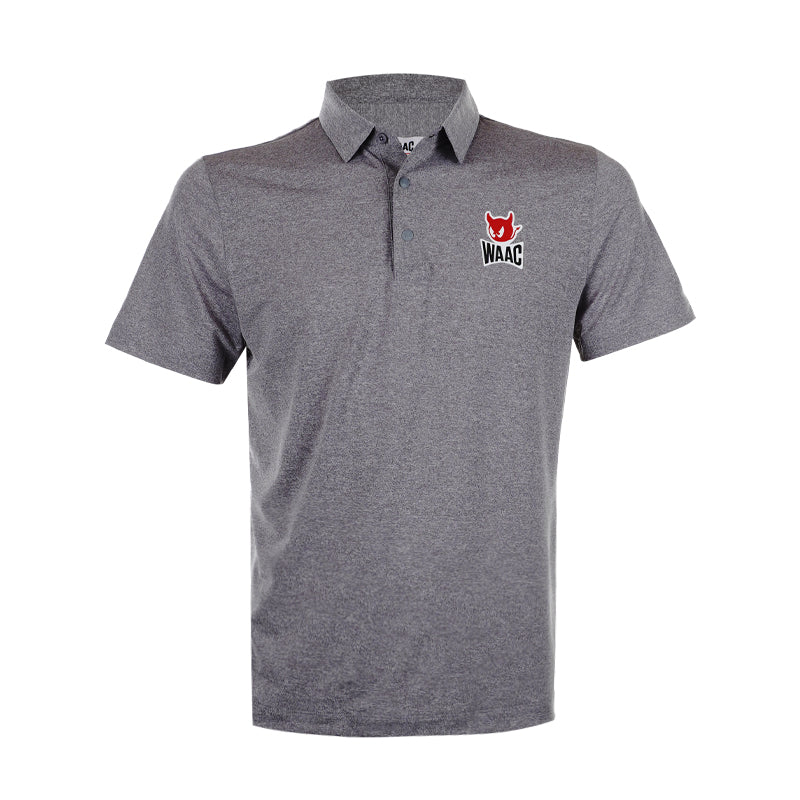 WAAC x Iron Head Essential Men's Polo (Grey Heather)