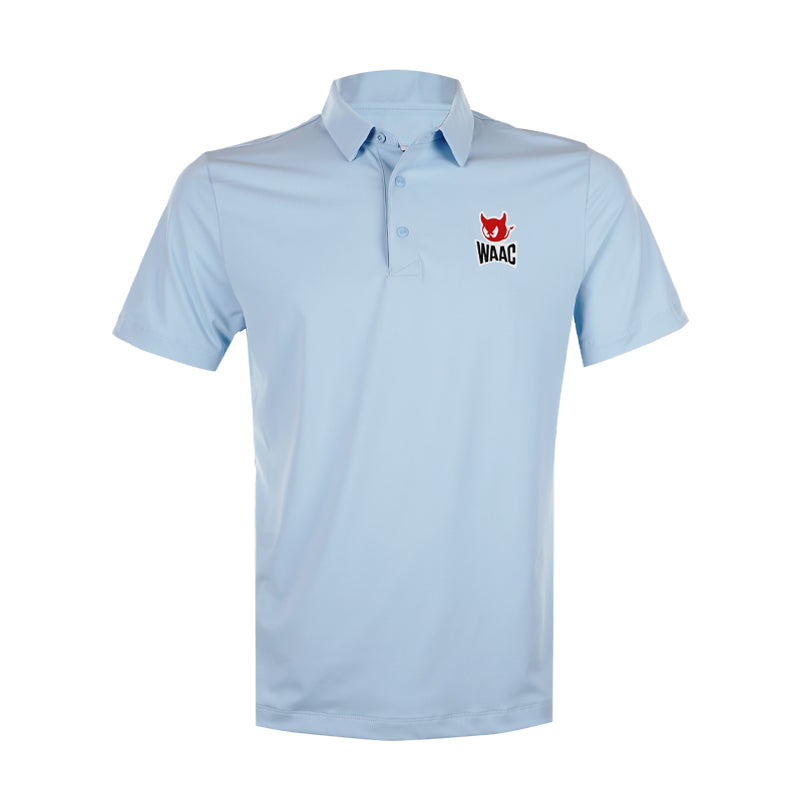 WAAC x Iron Head Essential Men's Polo (Blue Heather)