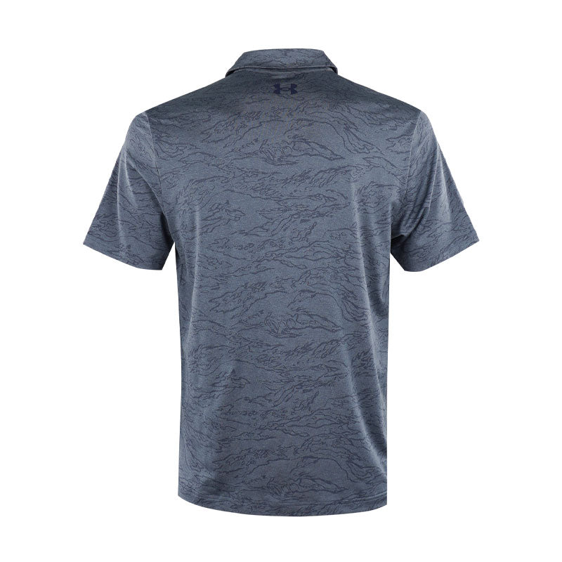 UNDER ARMOUR Playoff Jacquard Men's Polo (Downpour Grey)