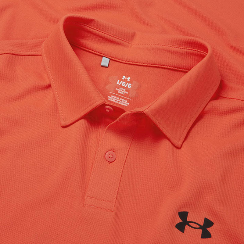 UNDER ARMOUR T2G (2025) Men's Pique Polo (Fire)