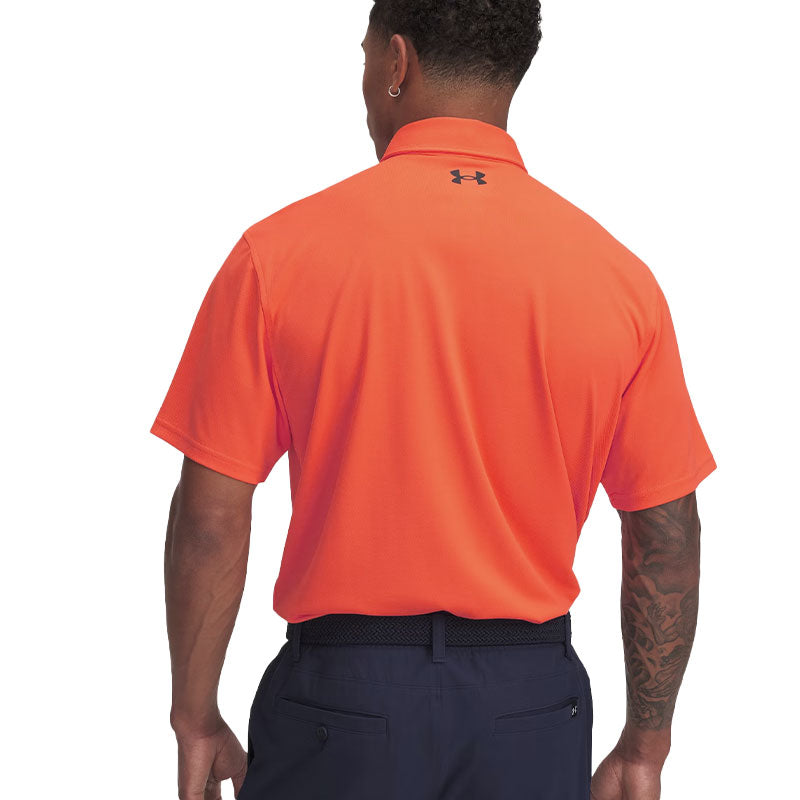 UNDER ARMOUR T2G (2025) Men's Pique Polo (Fire)